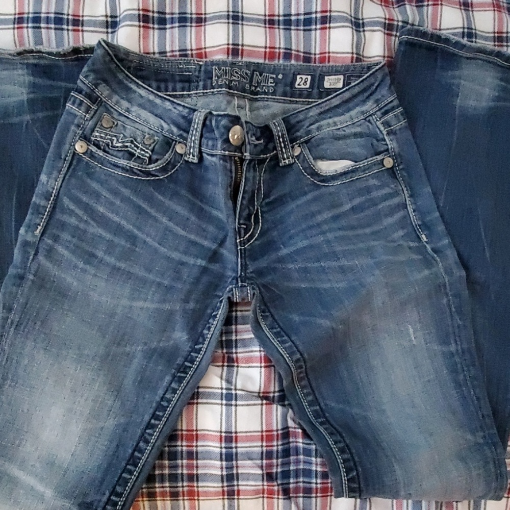 MISS ME BOOTCUT JEANS